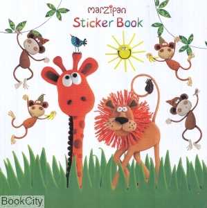 Square Sticker Book Marzipan Jungle