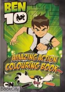 Ben 10 Amazing Action Colouring Book