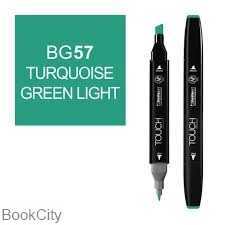 ماژیک طراحی TOUCH BG57 Turquoise Green Light