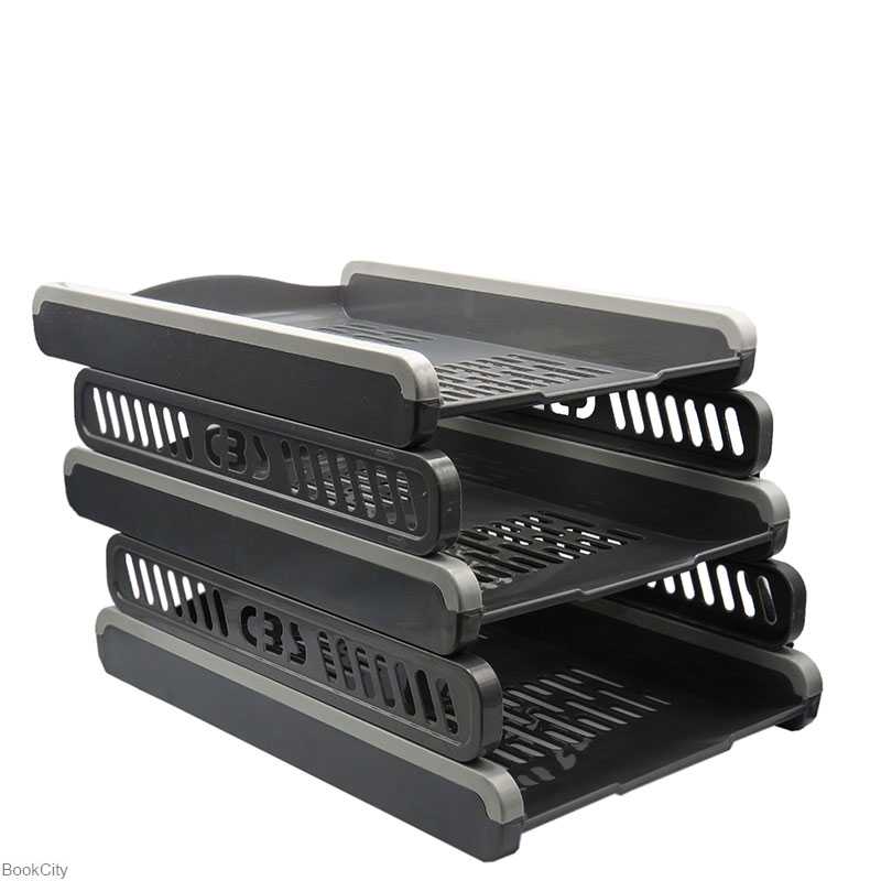کازیه 3 طبقه پلاستیکی Parsikar CBS JM3403