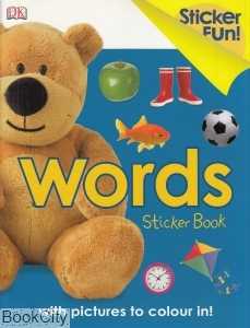 Words Sticker Book