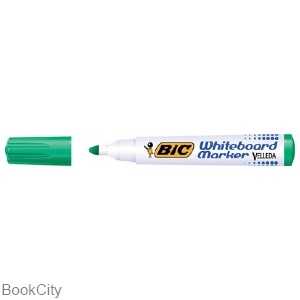 ماژیک وایت‌برد سبز نوک گرد BiC Velleda