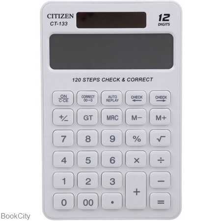 ماشین حساب 12 رقمی CITIZEN CT133