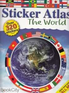 Sticker Atlas The World