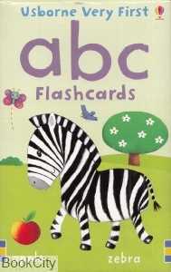 Usborne Very First Abc Flash Cards Apple Zebra