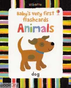 Usborne Babys Very First Flash Cards Animals Dog