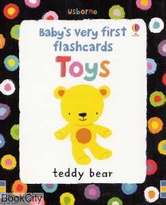 Usborne Babys Very First Flash Cards Toy Tedd Bear
