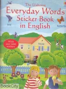 Everyday Words Sticker Book in English