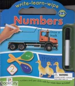 Write Learn Wipe Numbers