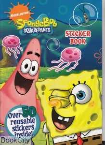 ‌Sporgebob Souarepants Sticker Book Over 50