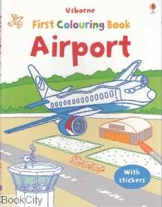 First Colouring Book Airport