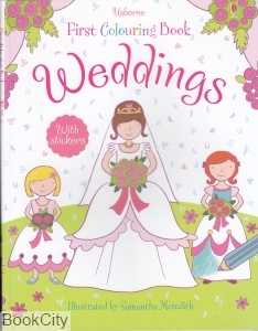 First Colouring Book Weddings