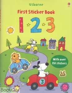 First Sticker Book 1 2 3