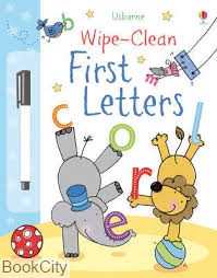 Wipe Clean First Letters