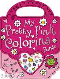 My Pretty Pink Coloring Purse