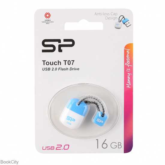 فلش مموری SP Flash Drive USB2.0 16GB Touch T07