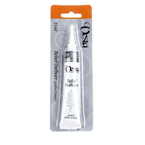 خمیر دورگیر Vesta 219 Dark Silver 21ml
