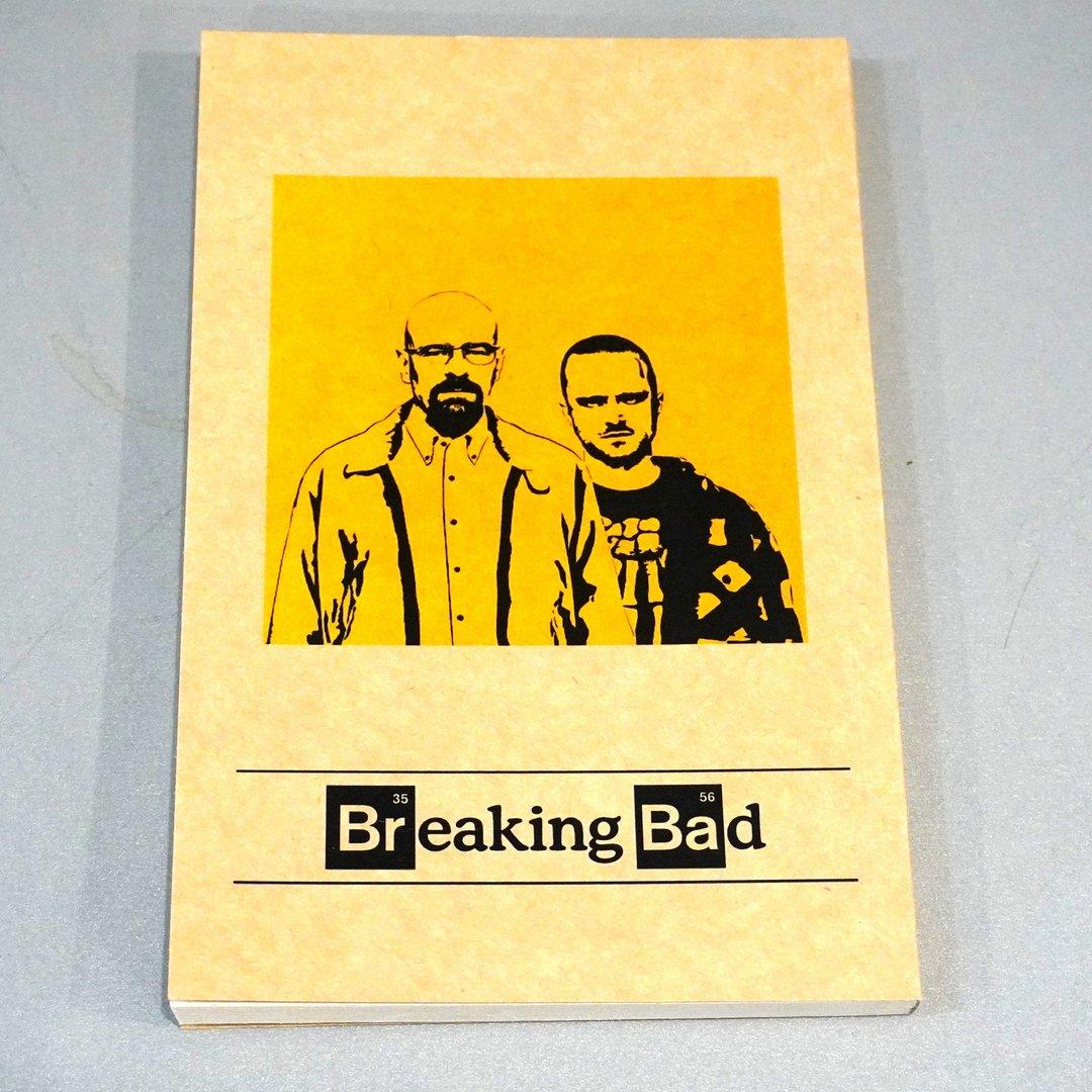 دفتر 80 برگ Breaking Bad رقعی شومیز سریال Dash