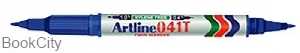ماژیک CD آبی 2 سر Artline 041T