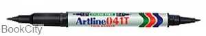 ماژیک CD مشکی 2 سر Artline 041T