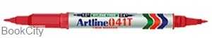 ماژیک CD قرمز 2 سر Artline 041T