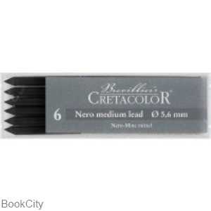 نوک اتود 5.6mm مشکی CRETACOLOR 26102 Medium
