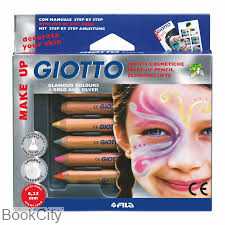 مداد گریم صورت 6 رنگ متالیک GIOTTO 470800