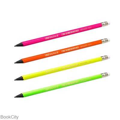 مداد مشکی پاک‌کن‌دار بدنه رنگی BiC Evolution