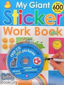 My Giant Sticker Work Book
