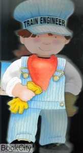 Train Engineer Shape Book