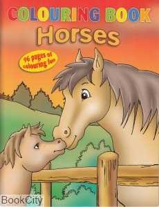 Colouring Book Horses