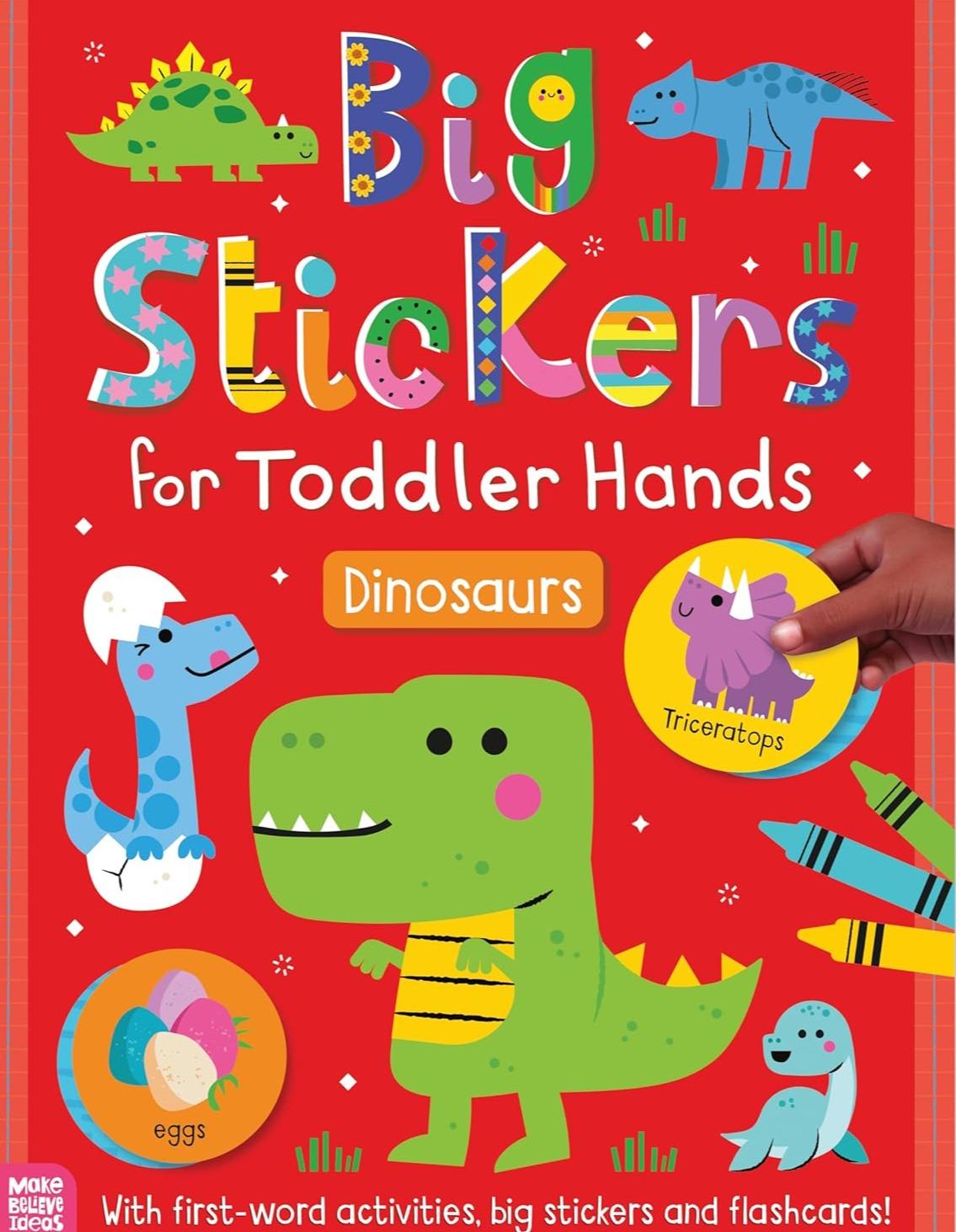 Big Stickers for Toddler Hands Dinosaurs