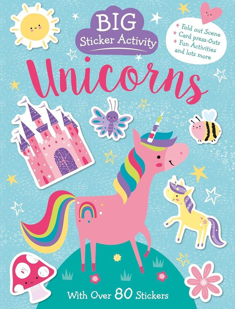 Big Sticker Book Wildunicorn