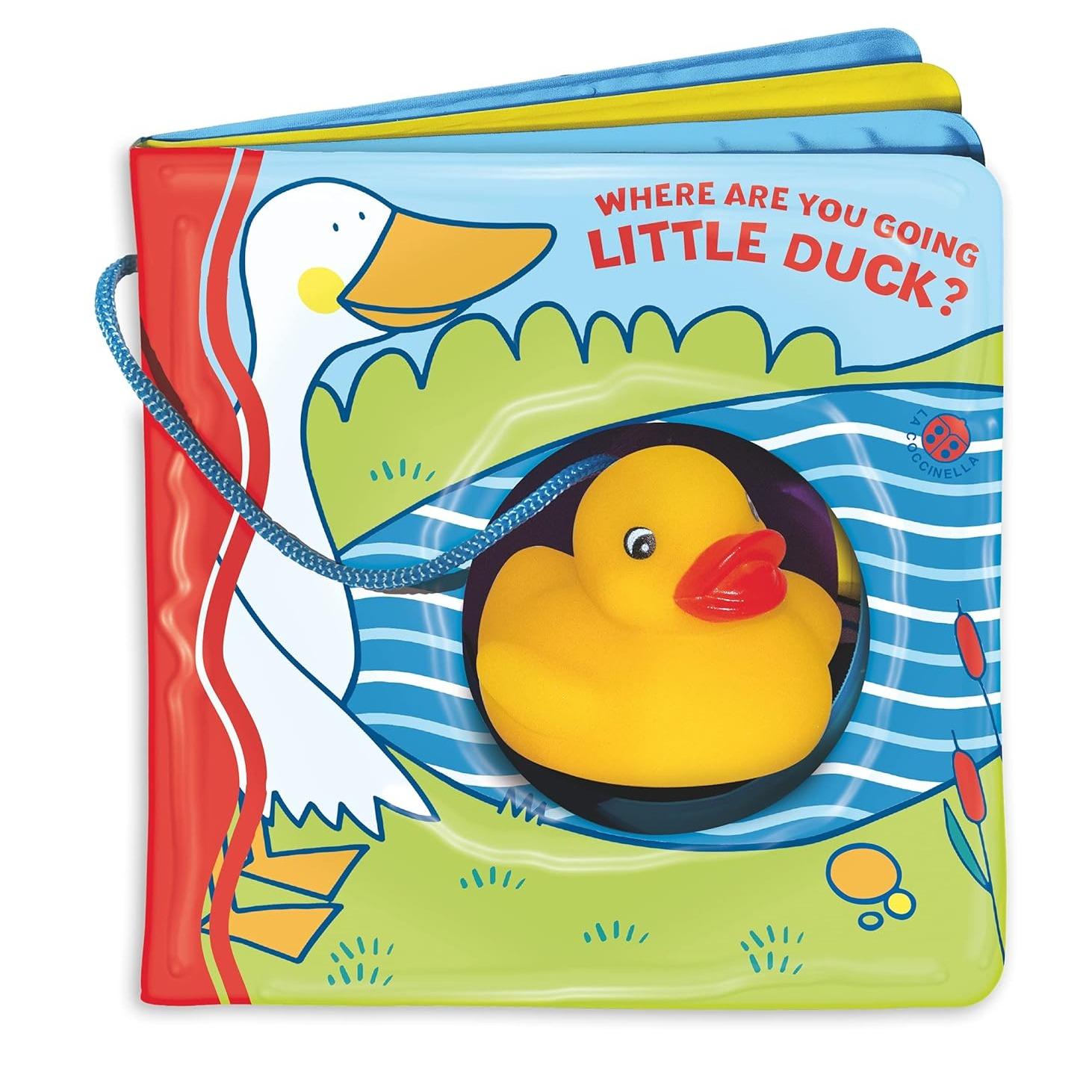 Bath Book With Holes Where are you Going Little Duck