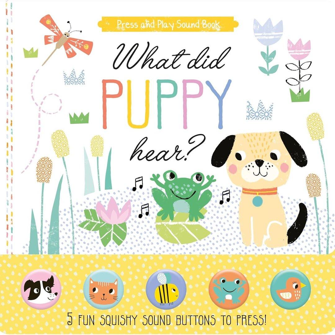 Press and Play Sound Book Puppy