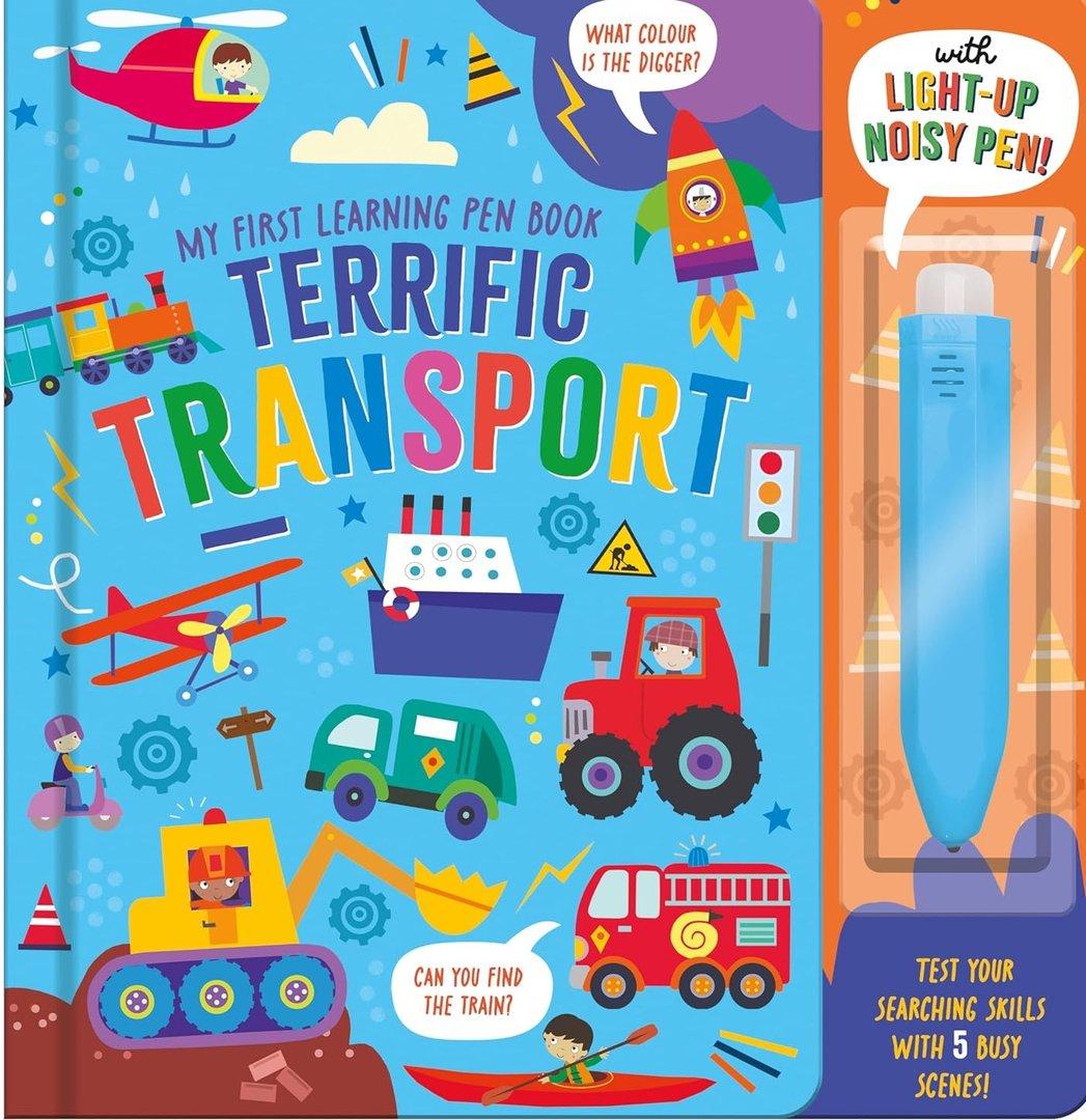 My First Learning pen Book Terrific Transport