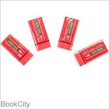 پاک‌کن قرمز بزرگ FABER CASTELL 189522 7085