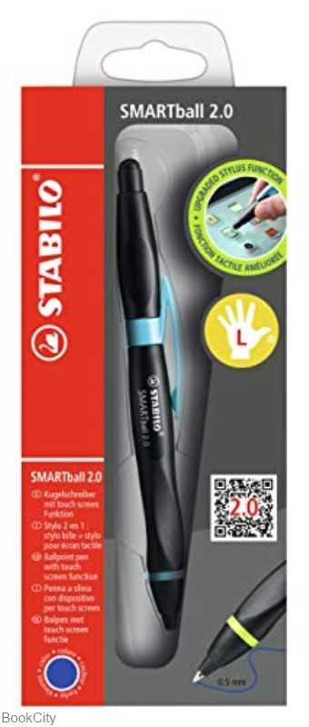 خودکار آبی گیره آبی چپ دست STABILO 1851/2-41-1 Smartball 0.5mm