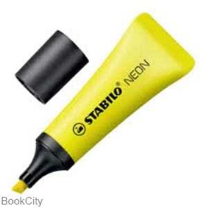 ماژیک های‌لایت زرد STABILO 72-24 Neon