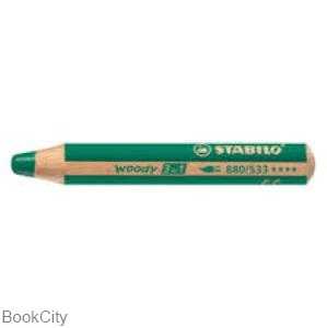 مدادپاستل آبرنگی سبز STABILO 880-533 Woody