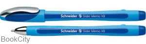 خودکار آبی Schneider 150203 Slider Memo XB