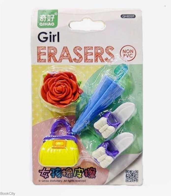 پاک‌کن 5 عددی QH8359 Girl 1