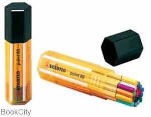 روان‌نویس 20 رنگ نوک نمدی STABILO 8820-1 Point 88 0.4mm
