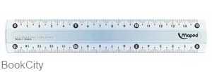 خط‌کش 15cm شیشه‌ای Maped 146507 Essentials