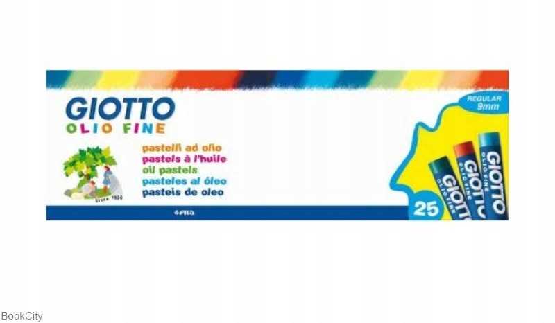 پاستل روغنی 25 رنگ GIOTTO 294105