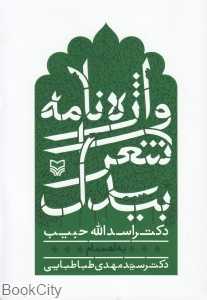 واژه‌نامه شعر بیدل