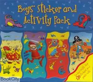 Boys Sticker and Activity Pack