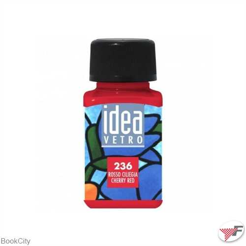 رنگ شیشه MAIMERI Idea 60ml Rosso Ciliegia 236
