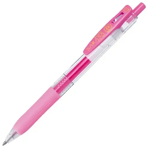 روان‌نویس Pink فشاری ZEBRA Sarasa 0.7mm