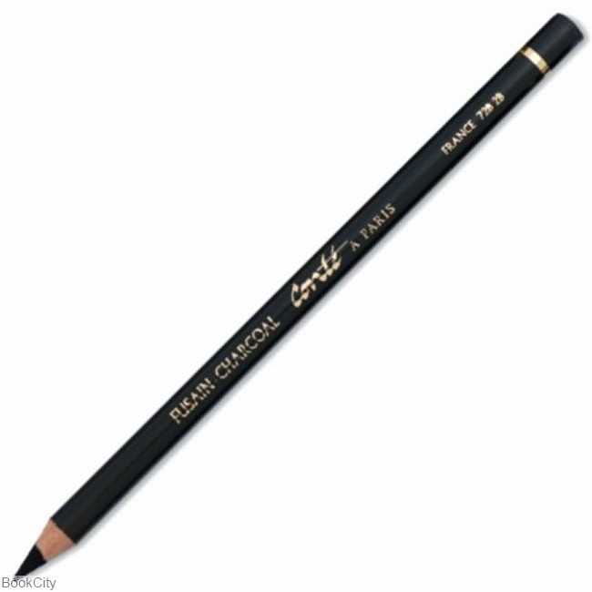 مداد ذغال چوب خالص مشکی Conte 728 HB